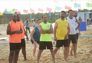 نخستین قضاوت کوبل داوری کشورمان در مسابقات هندبال ساحلی آسیا